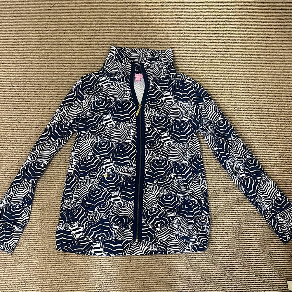 Lilly Pulitzer long-sleeve pullover top